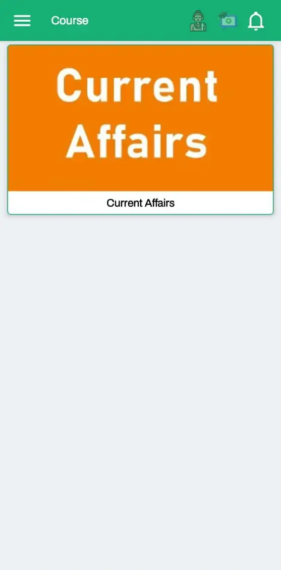 Crack Exam mock test screen screenshot